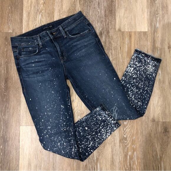 Level 99 Amber Slouchy Skinny Jeans in Galaxy 27 EUC - Picture 4 of 14